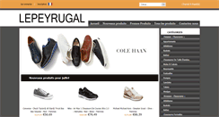 Desktop Screenshot of lepeyrugal.fr